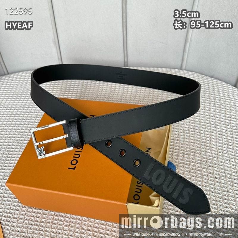 Replica LV belt 35mmX95-125cm 8L35