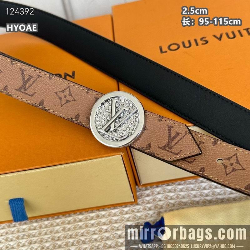 Replica LV belt 25mmX95-115cm 8L13