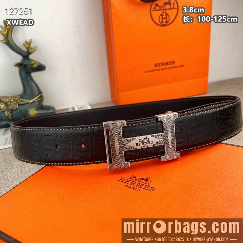 Replica Hermes belt 38mmX100-125cm 8L58