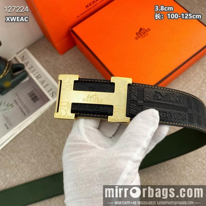 Replica Hermes belt 38mmX100-125cm 8L44