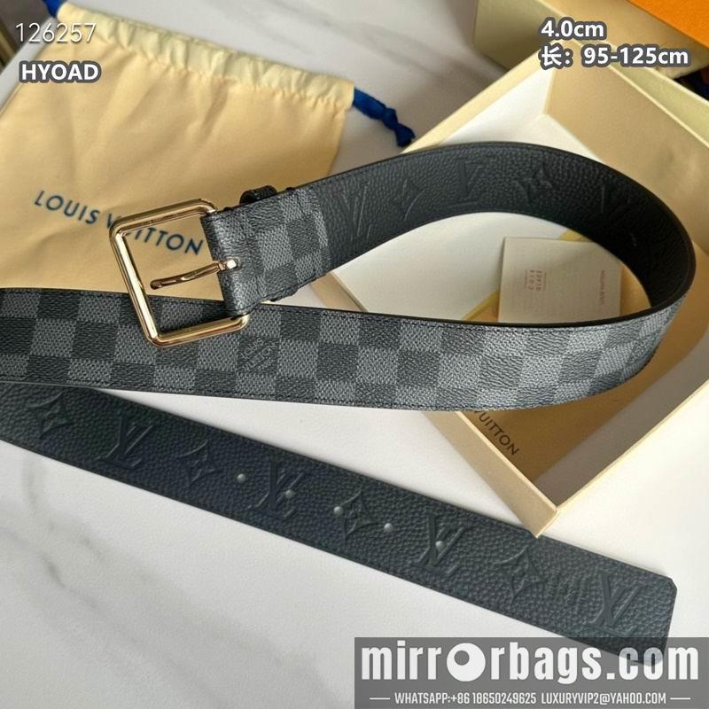 Replica LV belt 40mmX95-125cm 8L07