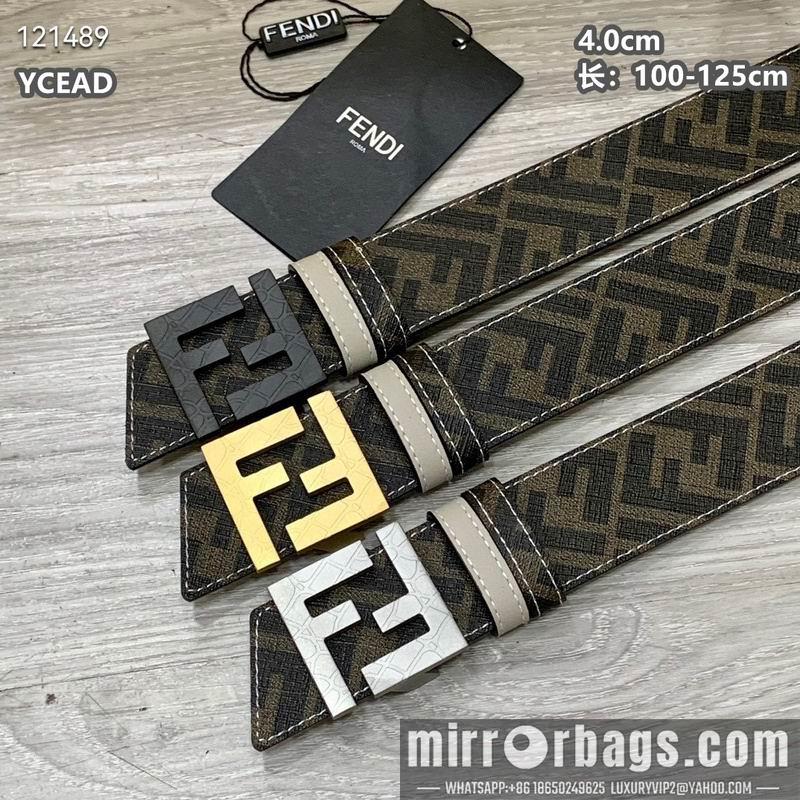 Replica Fendi belt 40mmX100-125cm  8L123