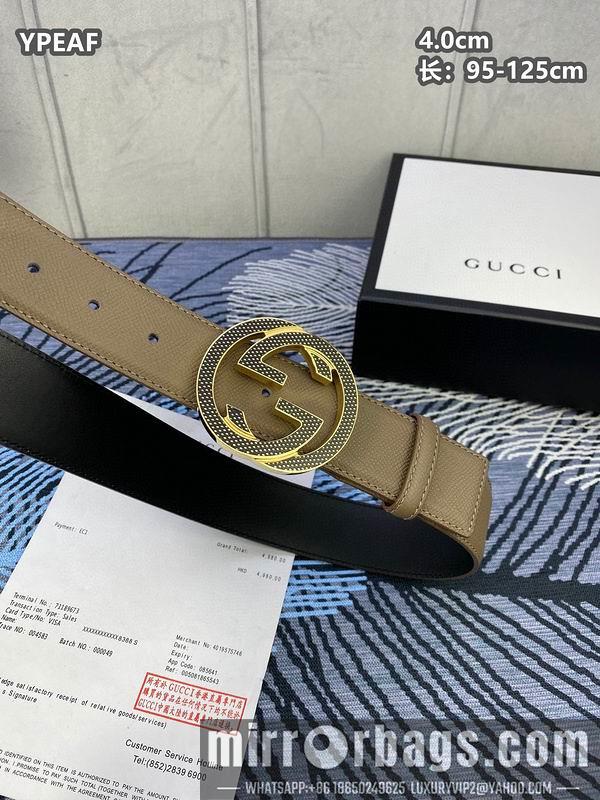 Replica Gucci belt 40mmX95-125cm 8L17