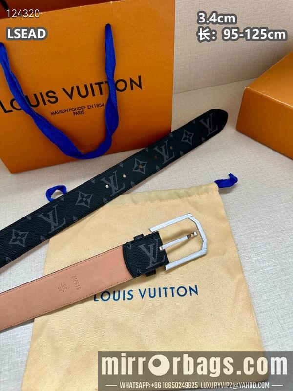 Replica LV belt 34mmX95-125cm 8L23
