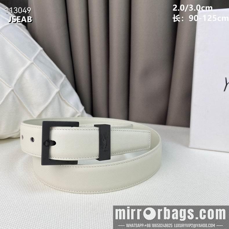 Replica YSL belt 20 30mmX90-125cm 8L01