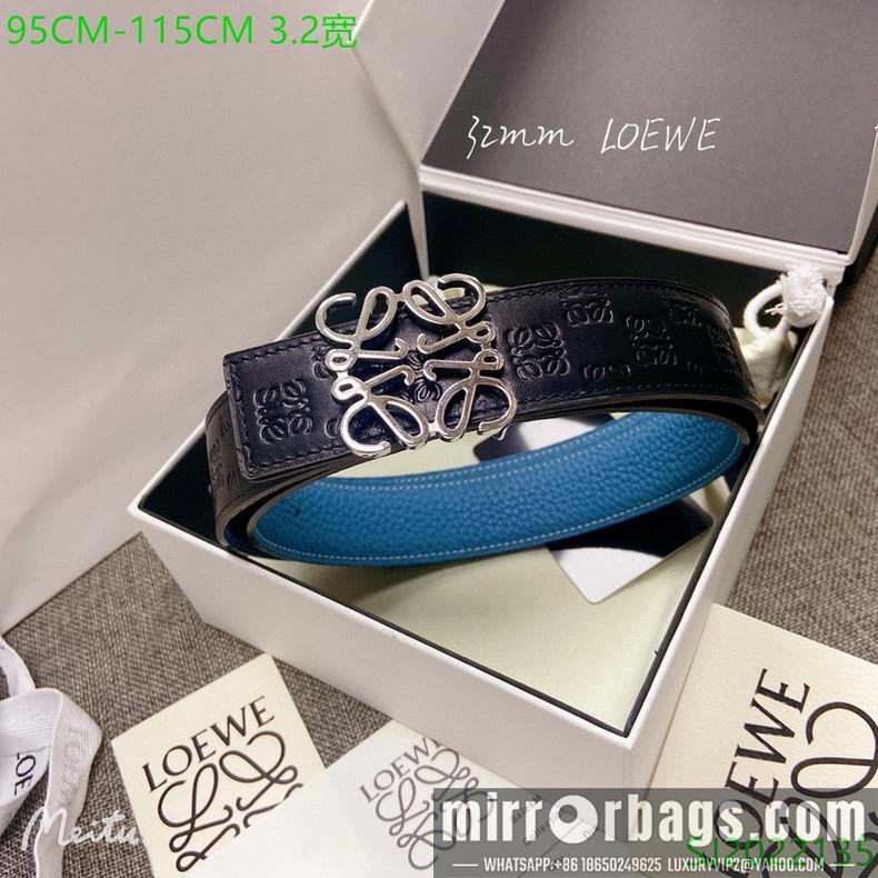 Replica Loewe Belt 32mmX95-115cm 7D01
