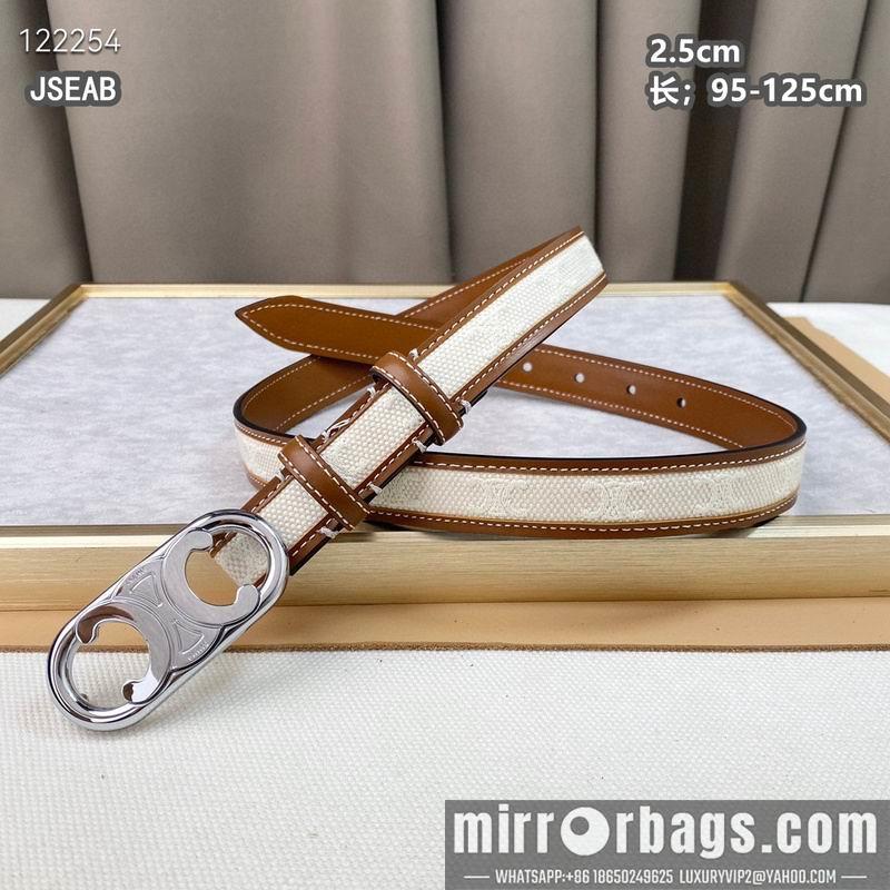 Replica Celine belt 25mmX95-125cm 8L25