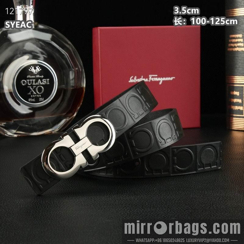 Replica Ferragamo belt 35mmX100-125cm 8L76