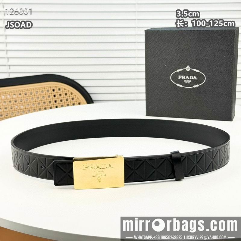Replica Prada belt 35mmX100-125cm 8L37