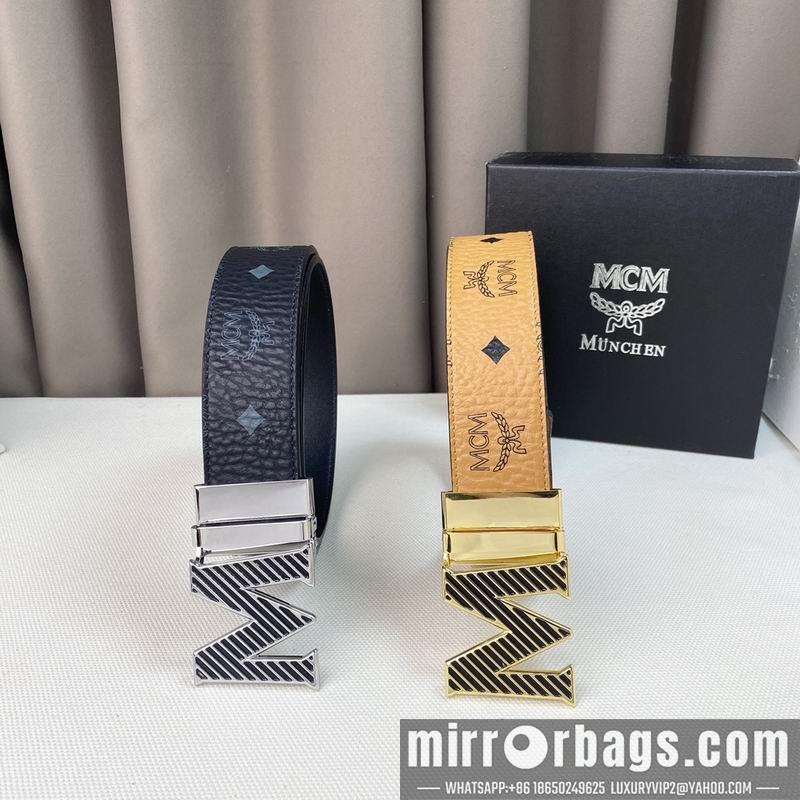 Replica MCM belt 38mmX95-125cm 7D06