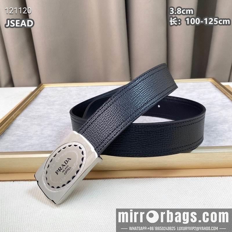 Replica Prada belt 38mmX100-125cm 8L08