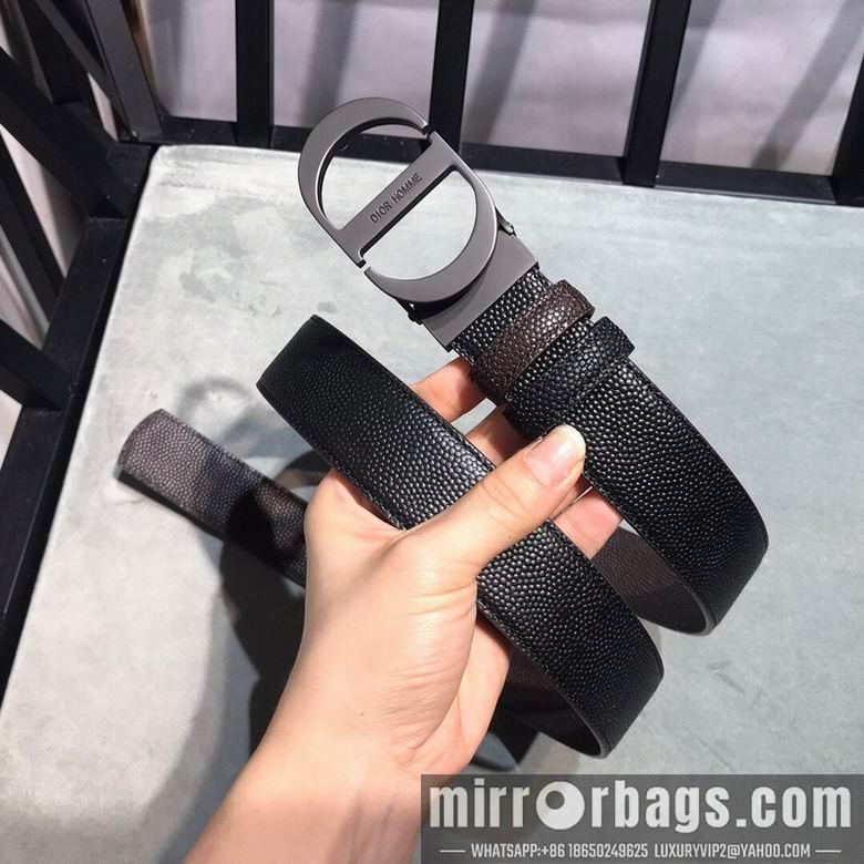 Replica Dior Belt 34mmX95-125cm 7D18