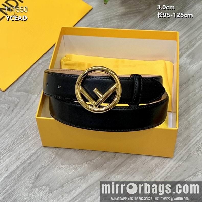 Replica Fendi Belt 30mmX95-125cm 8L10