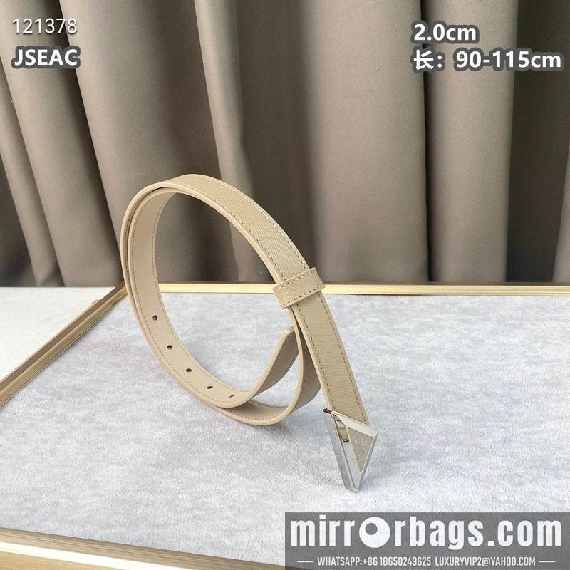 Replica Prada belt 20mmX90-115cm 8L04