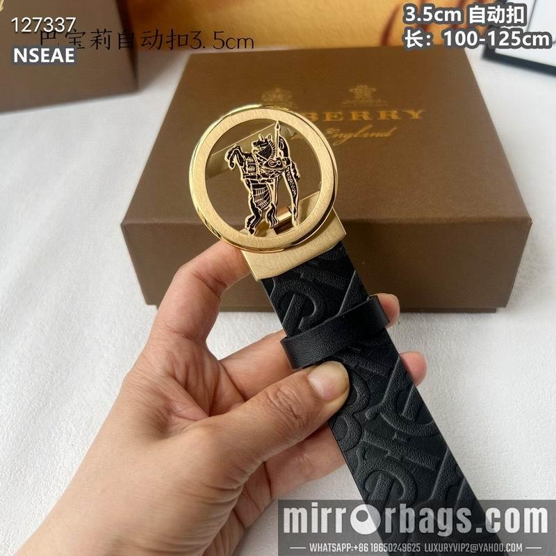 Replica Burberry belt 35mmX100-125cm 8L93