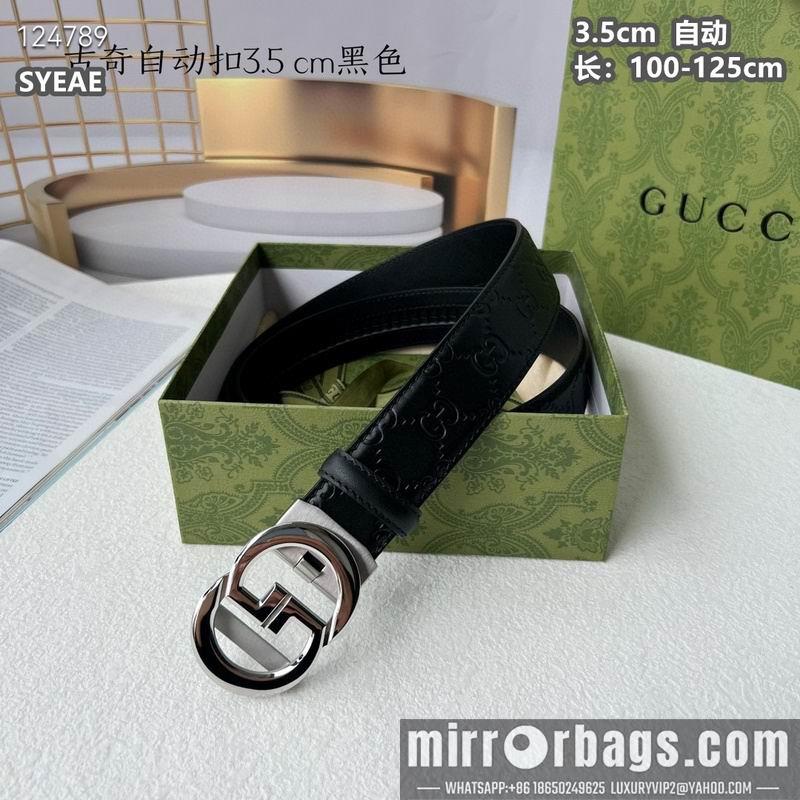 Replica Gucci belt 35mmX100-125cm 8L18