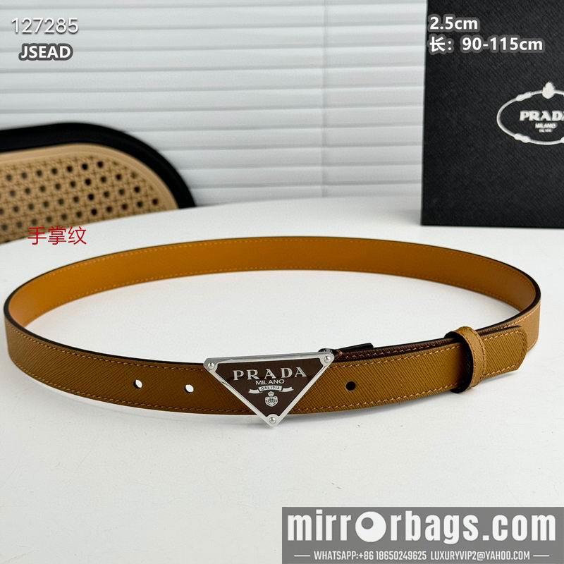 Replica Prada belt 25mmX90-115cm 8L03
