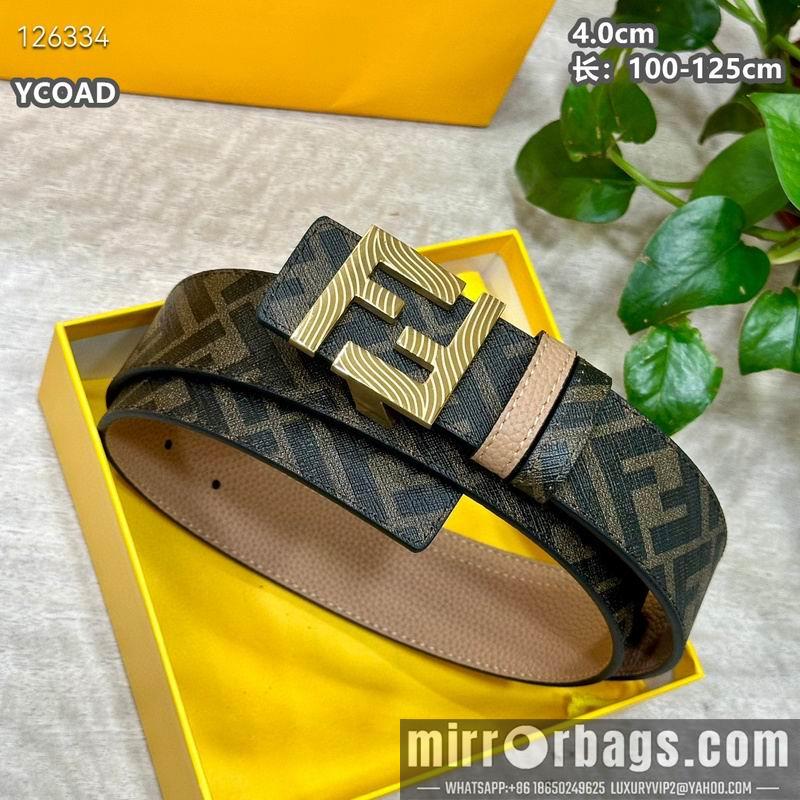 Replica Fendi belt 40mmX100-125cm  8L08