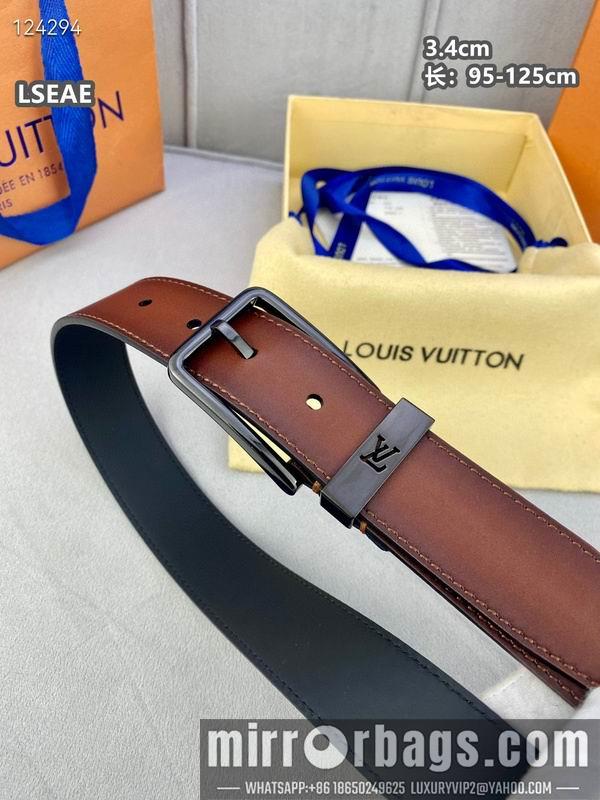 Replica LV belt 34mmX95-125cm 8L27