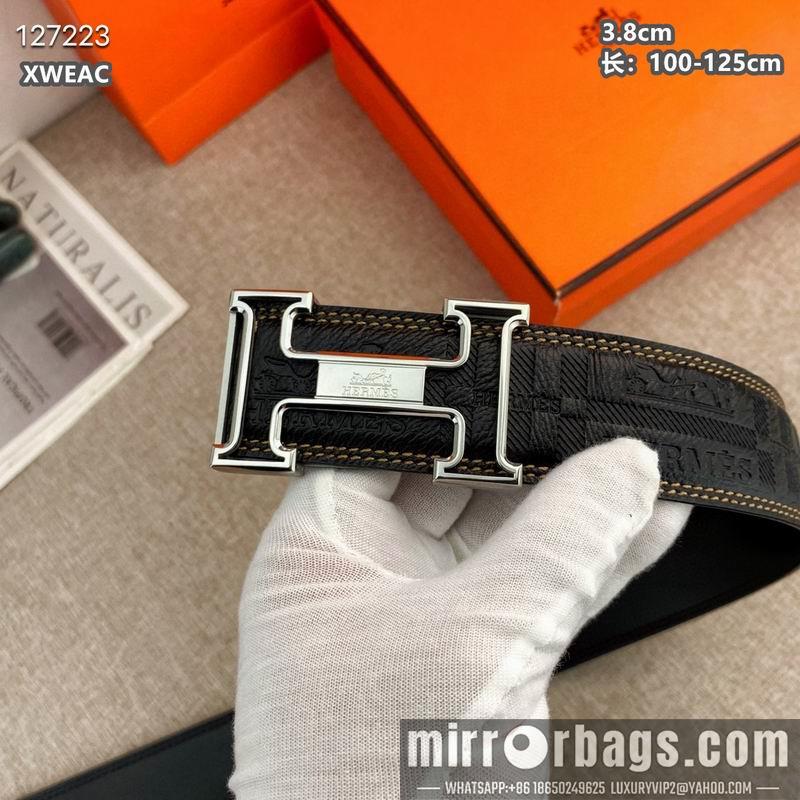 Replica Hermes belt 38mmX100-125cm 8L43