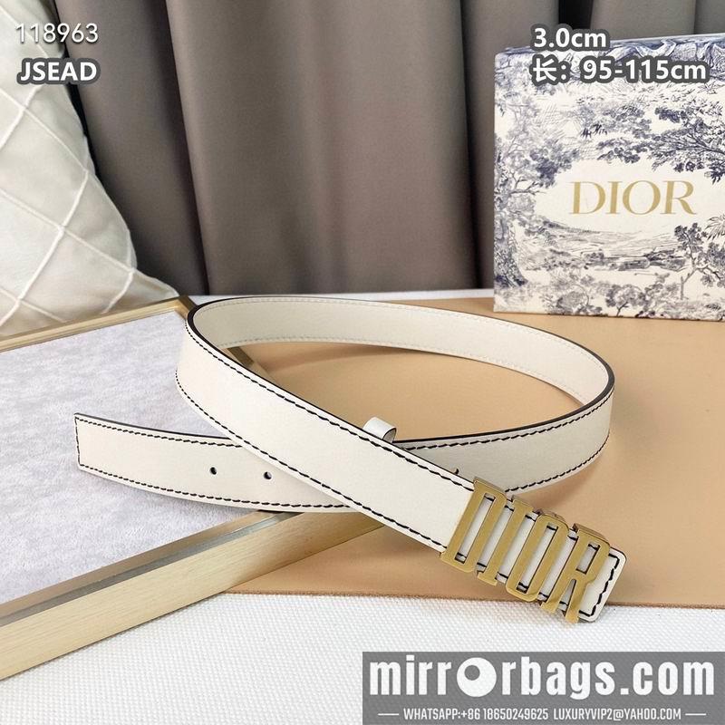 Replica Dior belt 30mmX95-115cm 8L040804