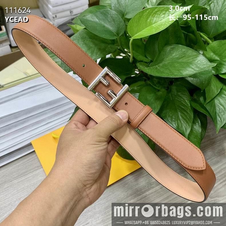 Replica Fendi Belt 30mmX95-115cm 8L04