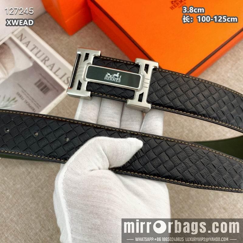 Replica Hermes belt 38mmX100-125cm 8L55
