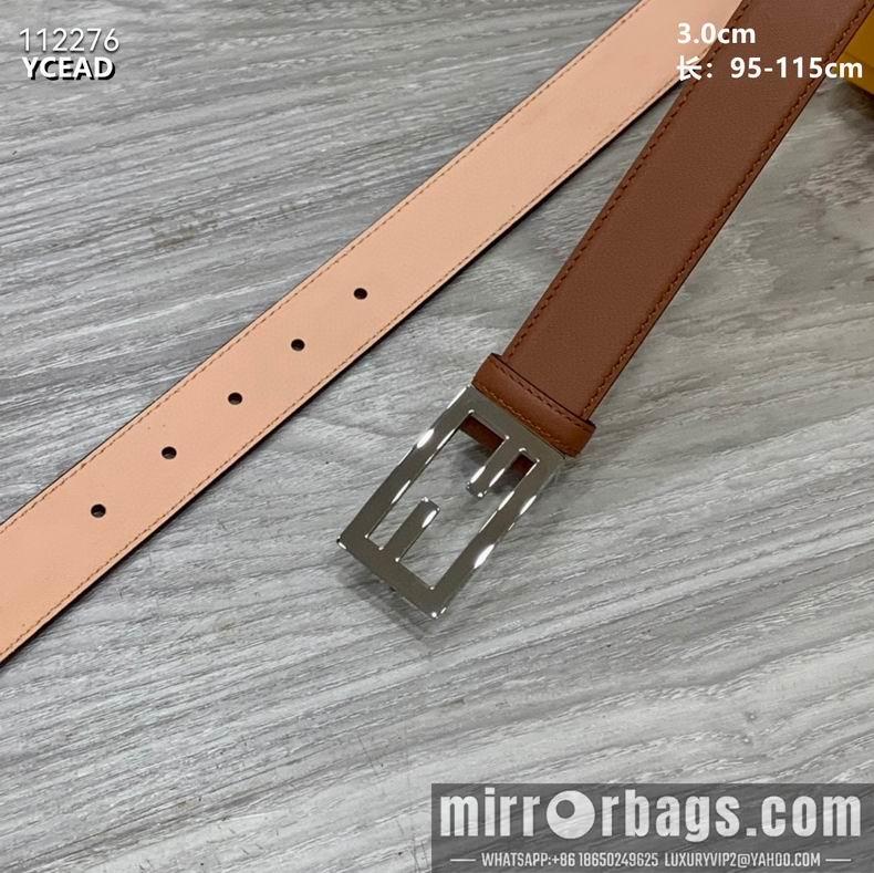 Replica Fendi Belt 30mmX95-115cm 8L06