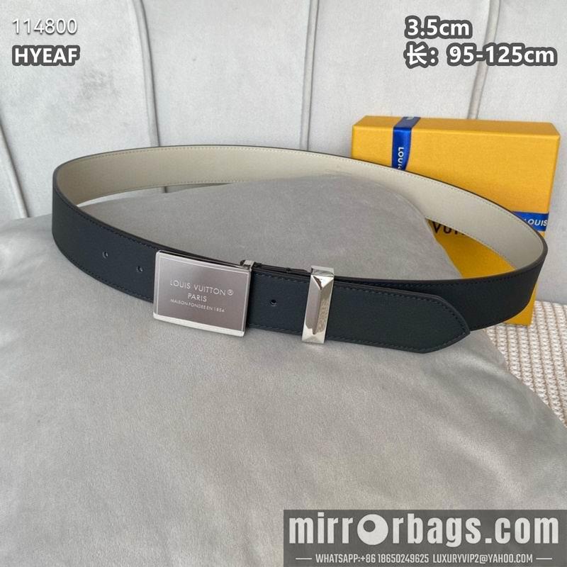 Replica LV belt 35mmX95-125cm 8L03