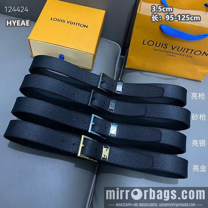 Replica LV belt 35mmX95-125cm 8L27