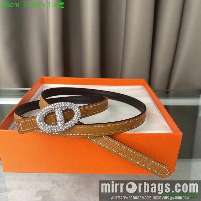 Replica Hermes Belt 13mmX95-110cm 7D01