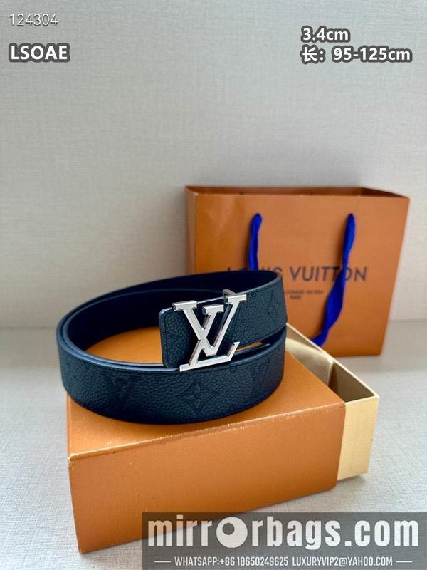 Replica LV belt 34mmX95-125cm 8L22