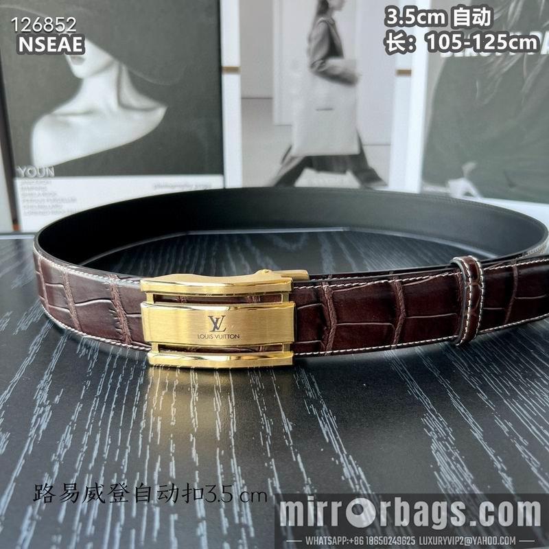 Replica LV belt 35mmX105-125cm 8L66