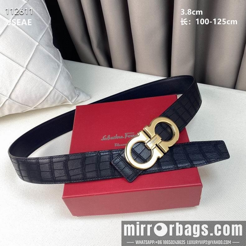 Replica Ferragamo Belt 38mmX100-125cm 8L12