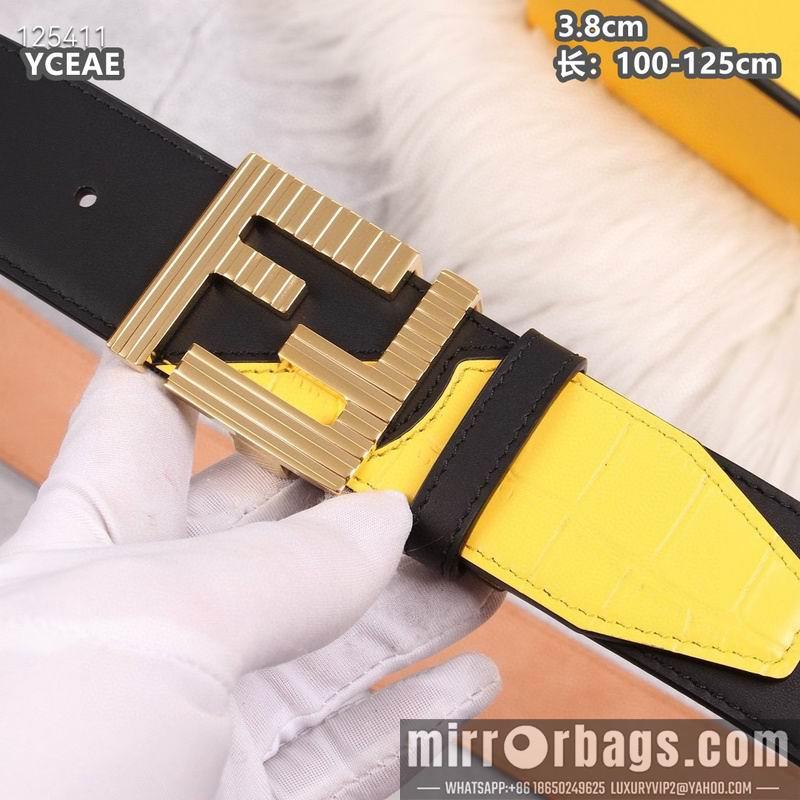 Replica Fendi belt 38mmX100-125cm  8L21