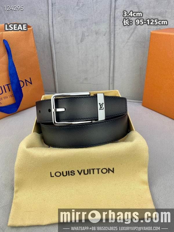 Replica LV belt 34mmX95-125cm 8L27