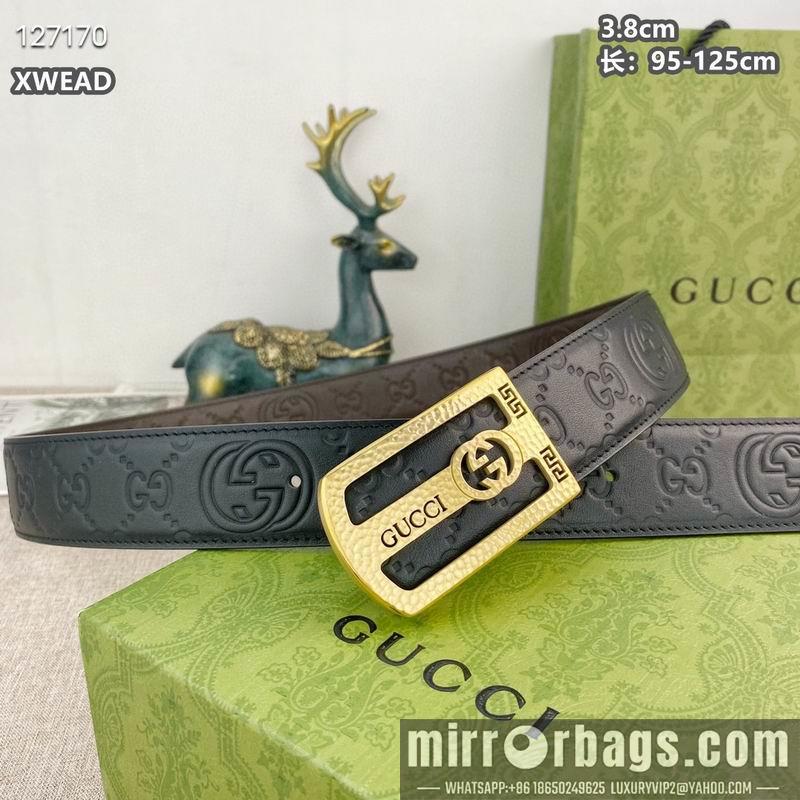 Replica Gucci belt 38mmX95-125cm 8L45