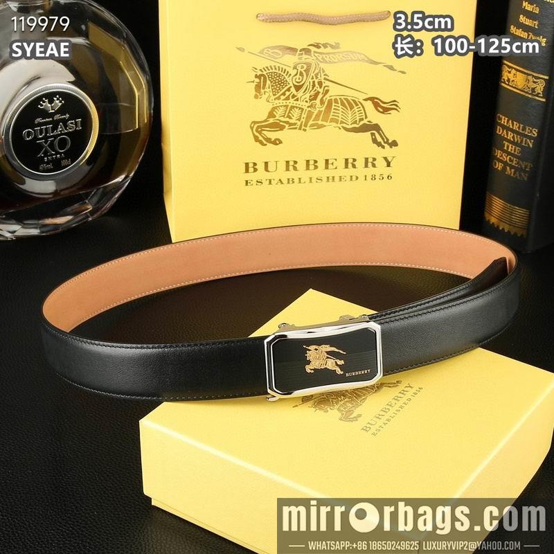 Replica Burberry belt 35mmX100-125cm 8L3