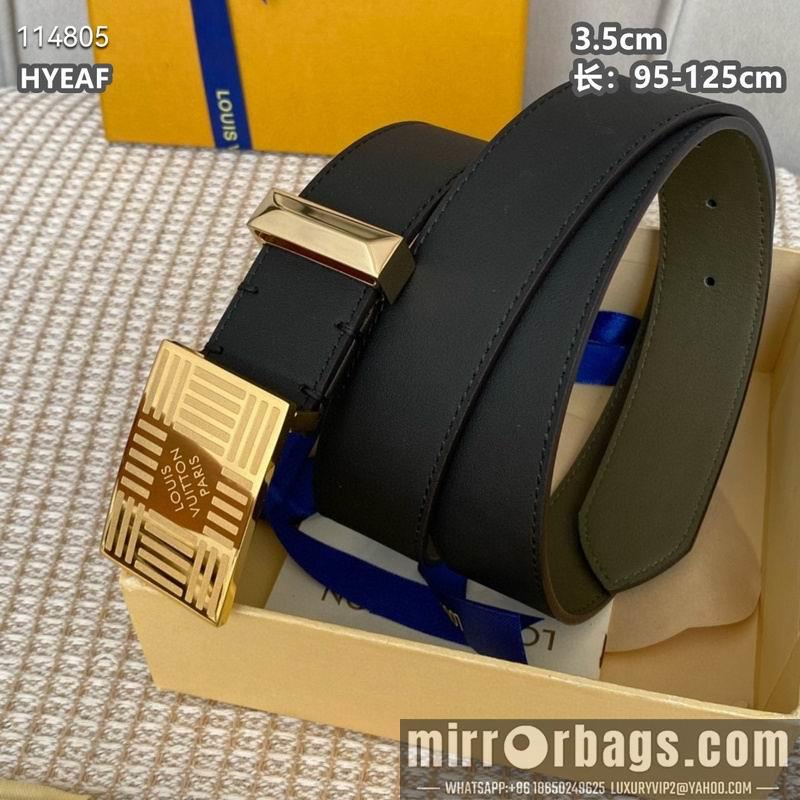 Replica LV belt 35mmX95-125cm 8L03