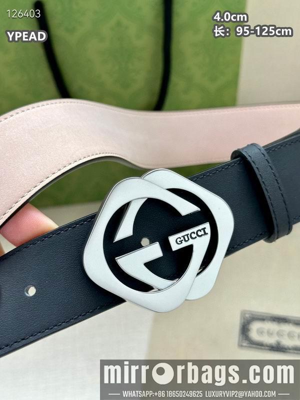 Replica Gucci belt 40mmX95-125cm 8L67