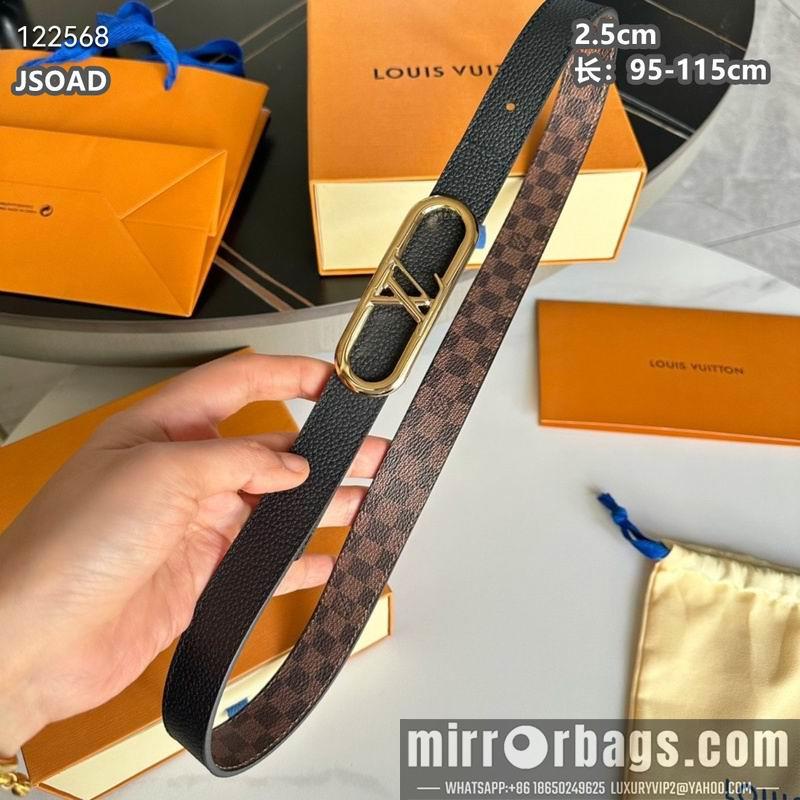 Replica LV belt 25mmX95-115cm 8L16