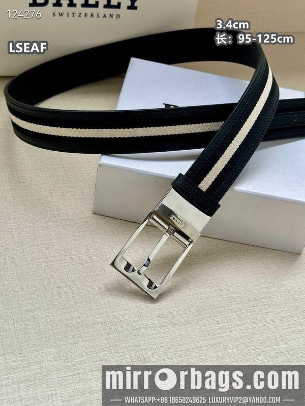Replica Bally belt 34mmX95-125cm 8L07