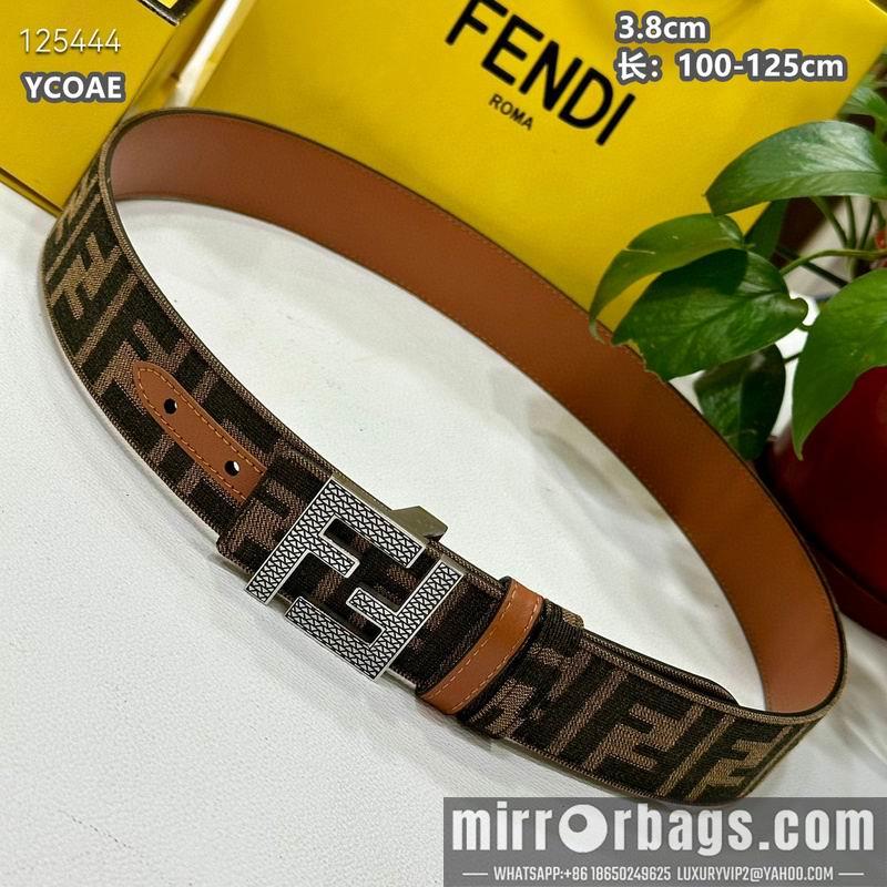 Replica Fendi belt 38mmX100-125cm  8L13