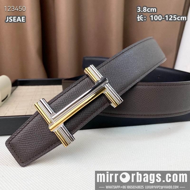 Replica Hermes belt 38mmX100-125cm 8L15