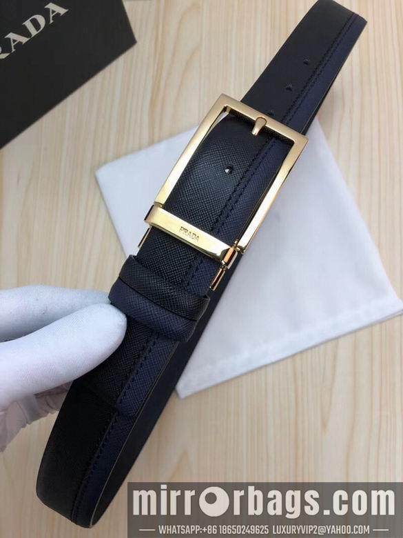 Replica Prada Belt 34mmX95-125CM  sj05