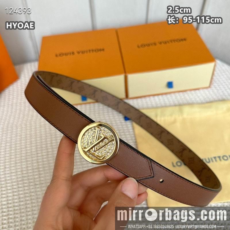 Replica LV belt 25mmX95-115cm 8L13