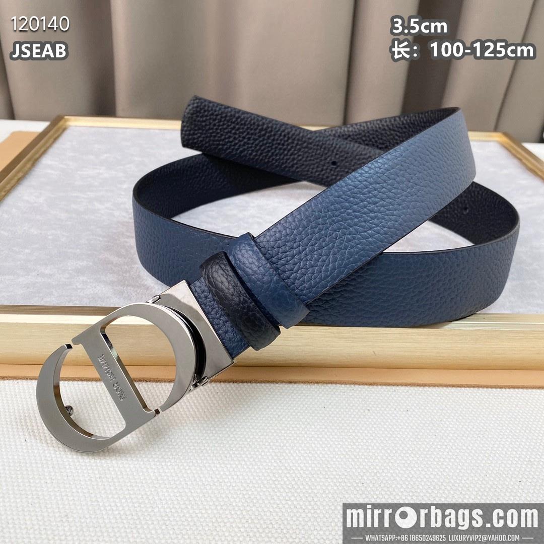 Replica Dior belt 35mmX100-125cm 8L14