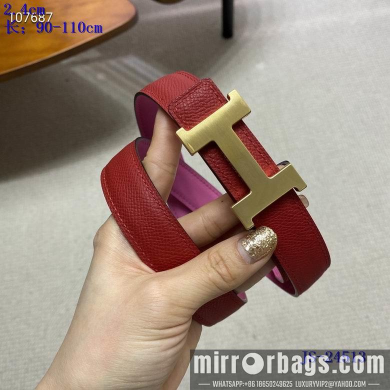 Replica Hermes Belt 24mmX90-110cm 8L05