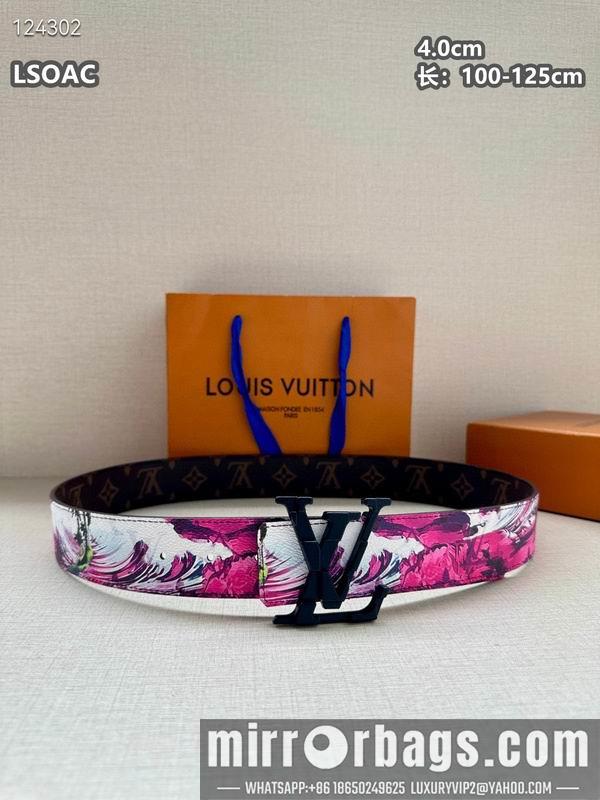 Replica LV belt 40mmX100-125cm 8L60
