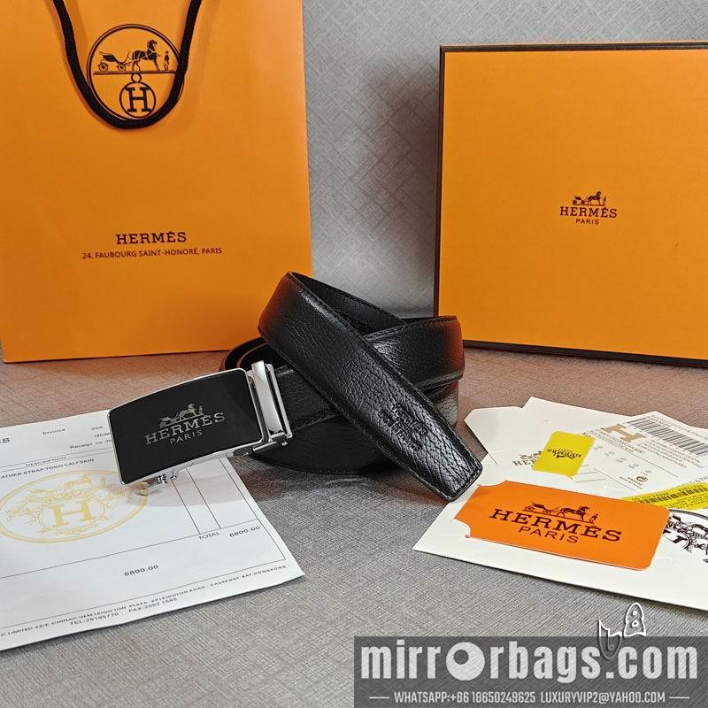 Replica Hermes belt 35mmX90-125cm lb01
